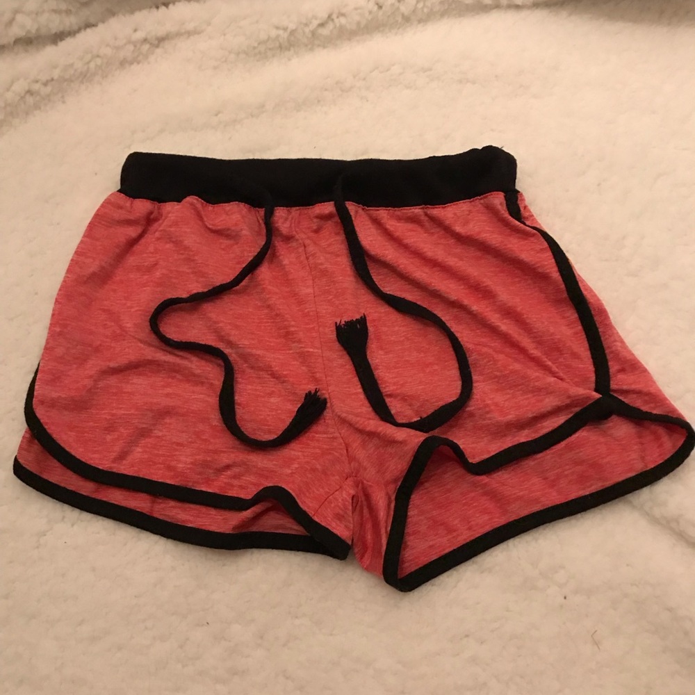 Red shorts
